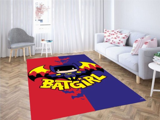 Chibi Batgirl Living Room Modern Carpet Rug