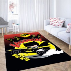 Chibi Batmobile Carpet Rug