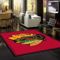 Chicago Blackhawks Nhl Limited Edition Rug