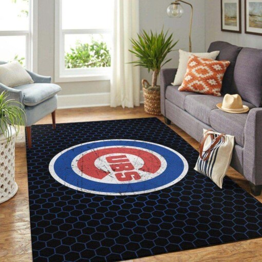 Chicago Cubs Mlb Baseball Area Limited Edition Rug