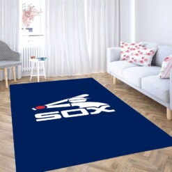 Chicago White Sox Logo Carpet Rug