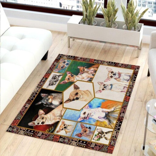 Chihuahua Puppy Area Limited Edition Rug