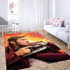 Chris Pratt Guardian Of The Galaxy Carpet Rug