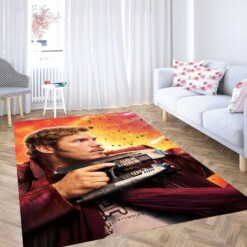 Chris Pratt Guardian Of The Galaxy Living Room Modern Carpet Rug