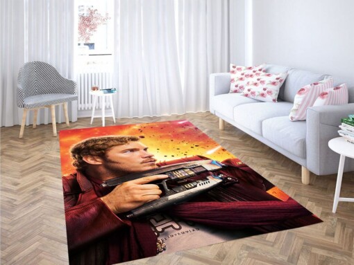 Chris Pratt Guardian Of The Galaxy Living Room Modern Carpet Rug