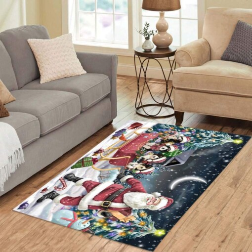Christmas Bernedoodle Limited Edition Rug