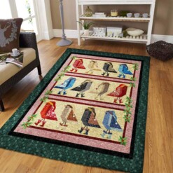 Christmas Bird Limited Edition Rug