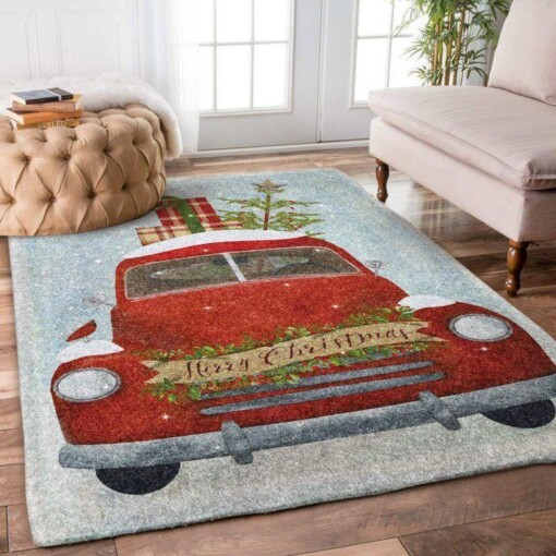 Christmas Car Limited Edition Rug