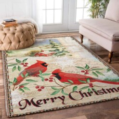 Christmas Cardinal Limited Edition Rug