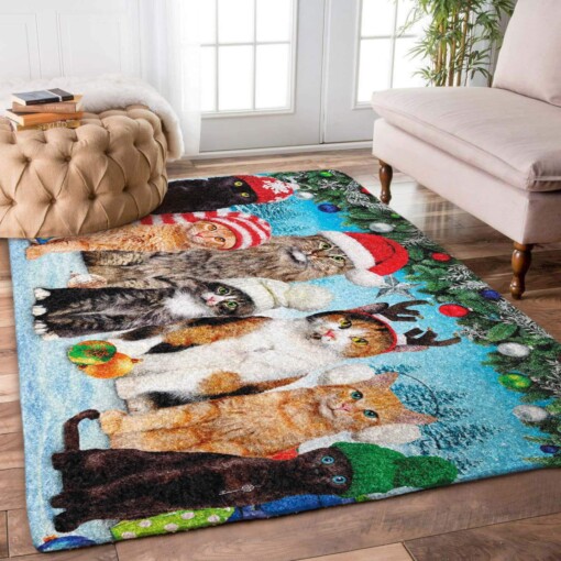 Christmas Cats Limited Edition Rug