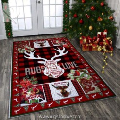 Christmas Deer Limited Edition Rug
