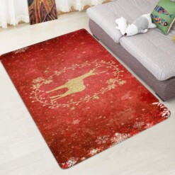 Christmas Deer Limited Edition Rug