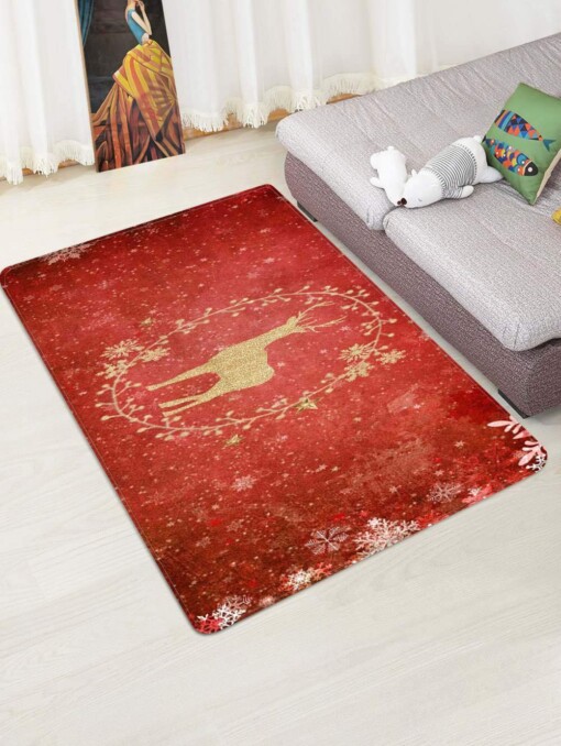 Christmas Deer Limited Edition Rug