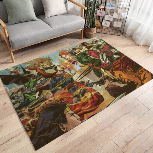 Christmas Gift Comic Book Area Limited Edition Rug