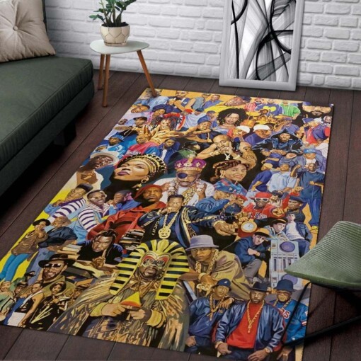 Christmas Gift Hiphop Legends Area Limited Edition Rug