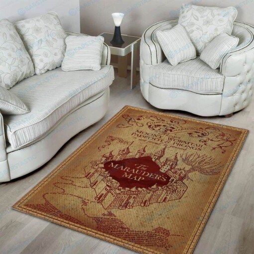 Christmas Gift The Marauders Map Area Limited Edition Rug