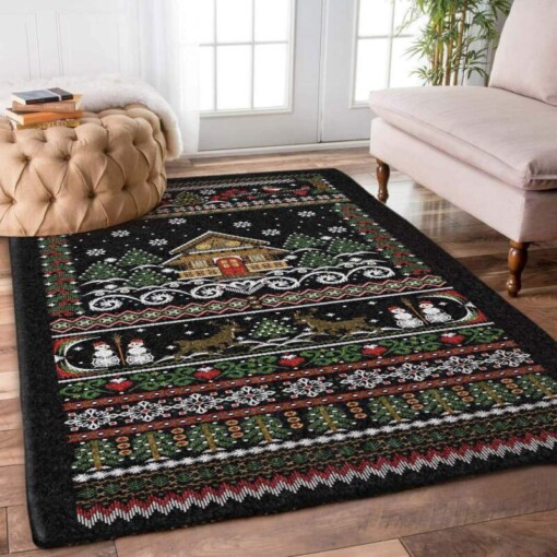 Christmas Knitted Limited Edition Rug