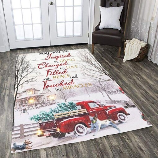 Christmas May You Be Rectangle Limited Edition Rug