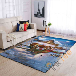 Christmas Snowman Area Rug