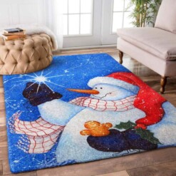 Christmas Snowman Limited Edition Rug