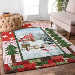 Christmas Snowman Limited Edition Rug