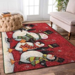 Christmas Snowman Limited Edition Rug