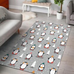 Christmas Tree Penguin Limited Edition Rug