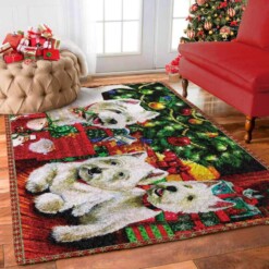 Christmas Westie Limited Edition Rug