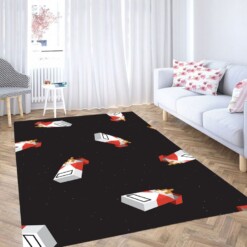 Cigarettes Pattern Living Room Modern Carpet Rug