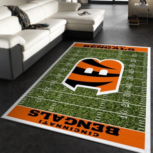 Cincinnati Bengals NFL Rug  Custom Size And Printing