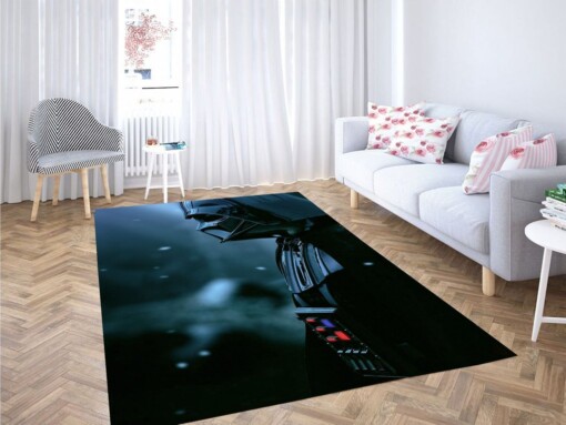 Cinematic Darth Vader Living Room Modern Carpet Rug