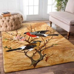 Citron Songbirds Limited Edition Rug