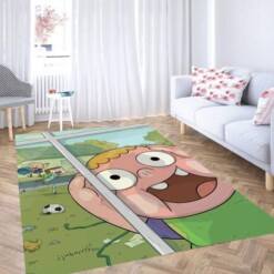 Clarence Animation Cartoon Carpet Rug