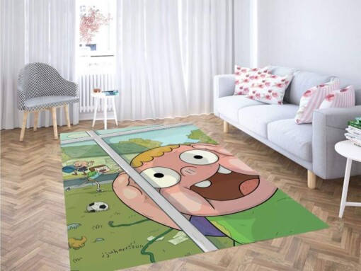 Clarence Animation Cartoon Carpet Rug