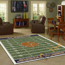 Clemson Tigers Home Field Area Rug