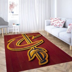 Cleveland Cavaliers Living Room Modern Carpet Rug