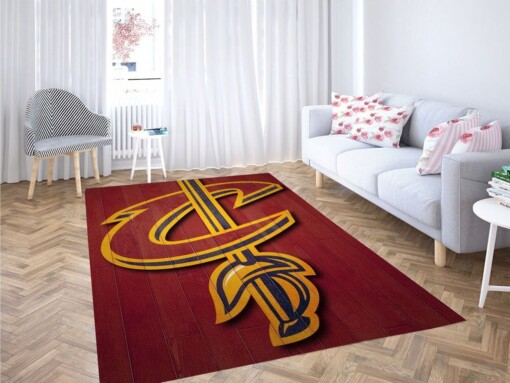 Cleveland Cavaliers Living Room Modern Carpet Rug