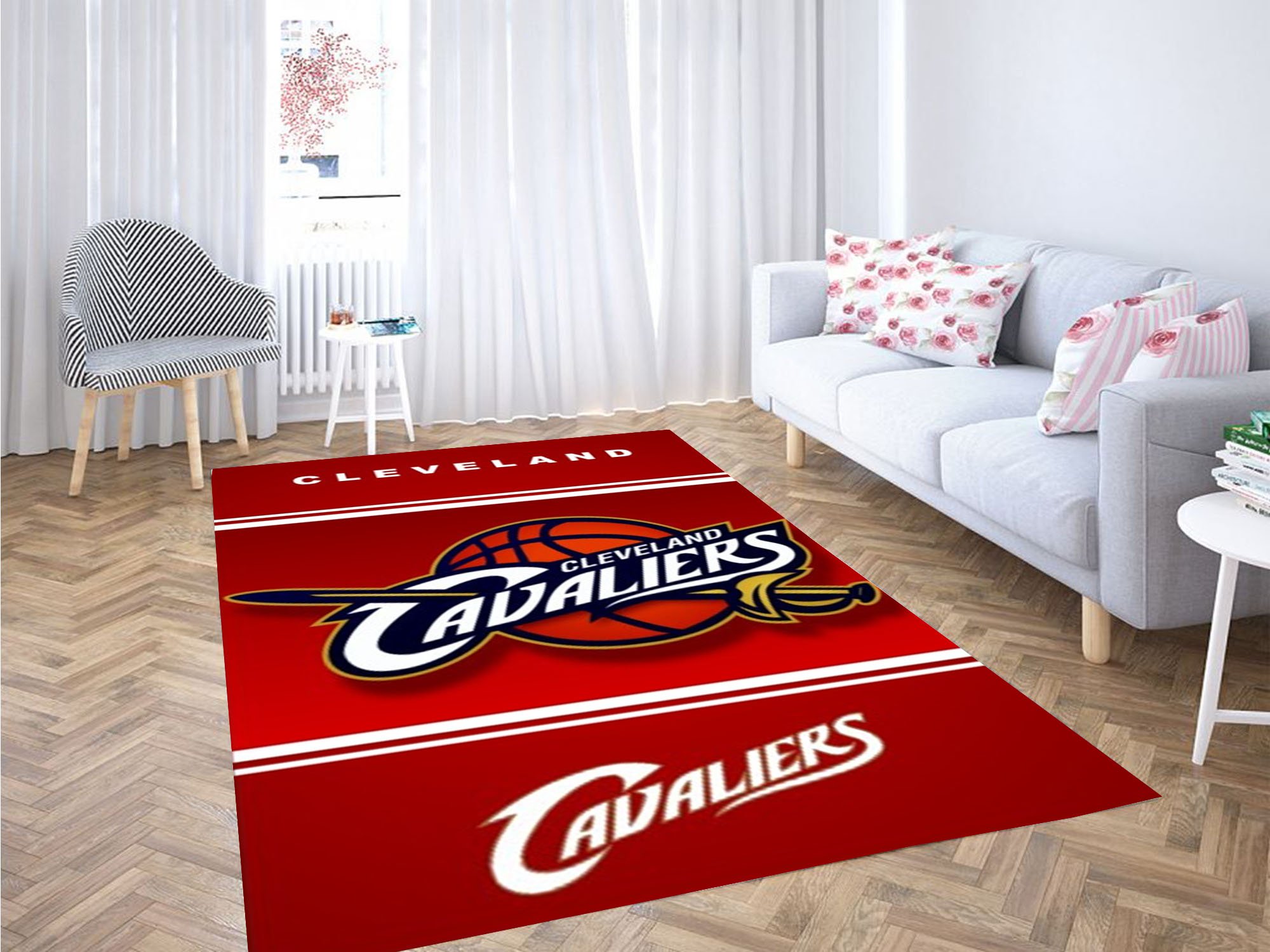 Cleveland Cavaliers Logo Carpet Rug