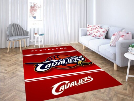 Cleveland Cavaliers Logo Living Room Modern Carpet Rug