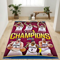 Cleveland Cavaliers Rug  Custom Size And Printing