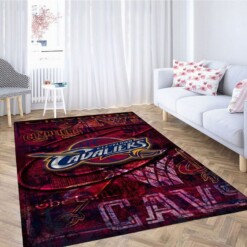 Cleveland Cavaliers Wallpaper 2018 Living Room Modern Carpet Rug