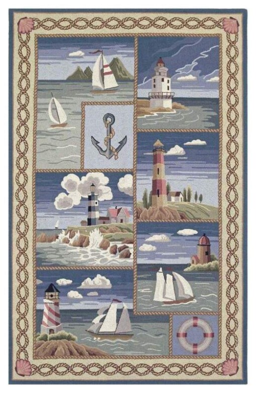 Coastal Lighthouse Limited Edition Rug