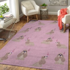 Cocker Spaniel Pink Heart Limited Edition Rug