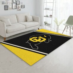 Colorado Buffaloes Rug  Custom Size And Printing