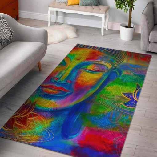 Colorful Buddha Limited Edition Rug