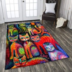 Colorful Cat Limited Edition Rug