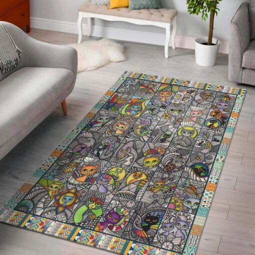 Colorful Cats Limited Edition Rug