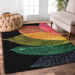 Colorful Leaves Limited Edition Rug