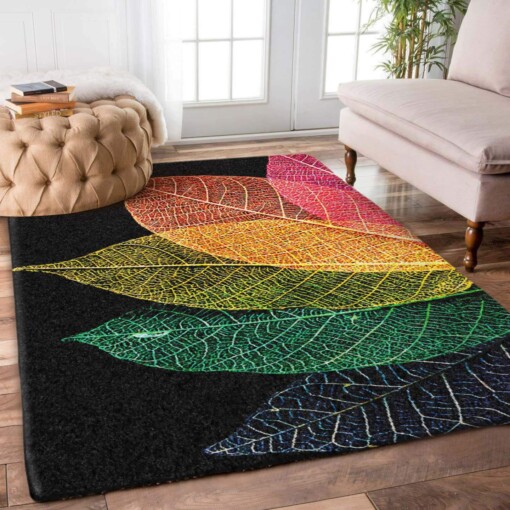 Colorful Leaves Limited Edition Rug