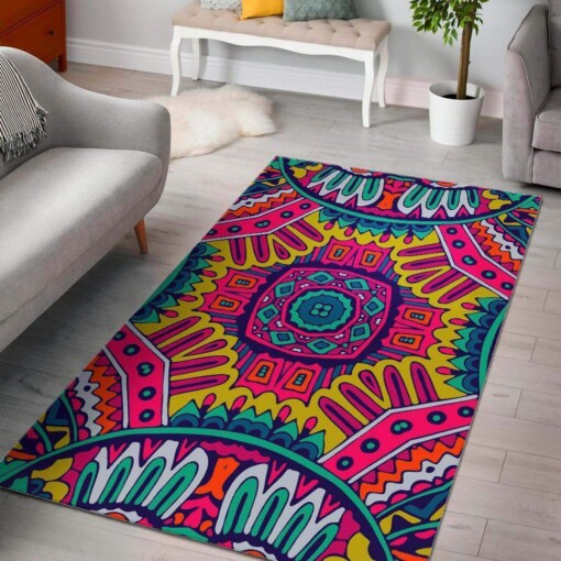 Colorful Mandala Bohemian Limited Edition Rug